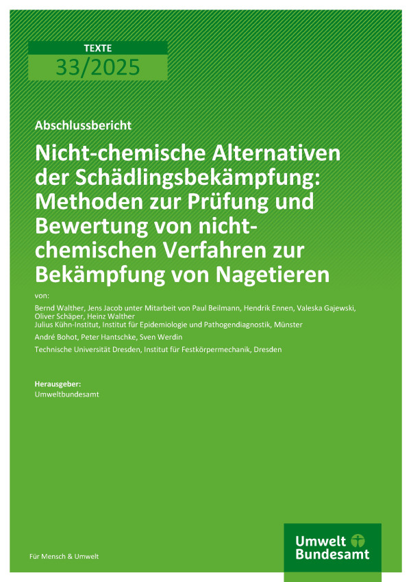 Cover des Berichts 